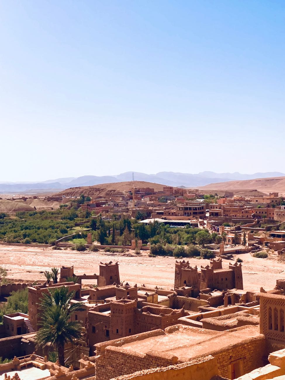 Desert kasbah in the Agdez valley