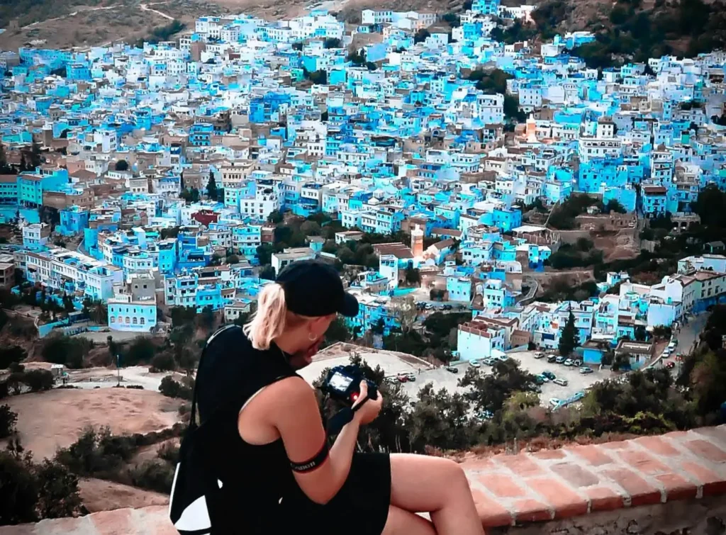 A solo traveller in Morocco