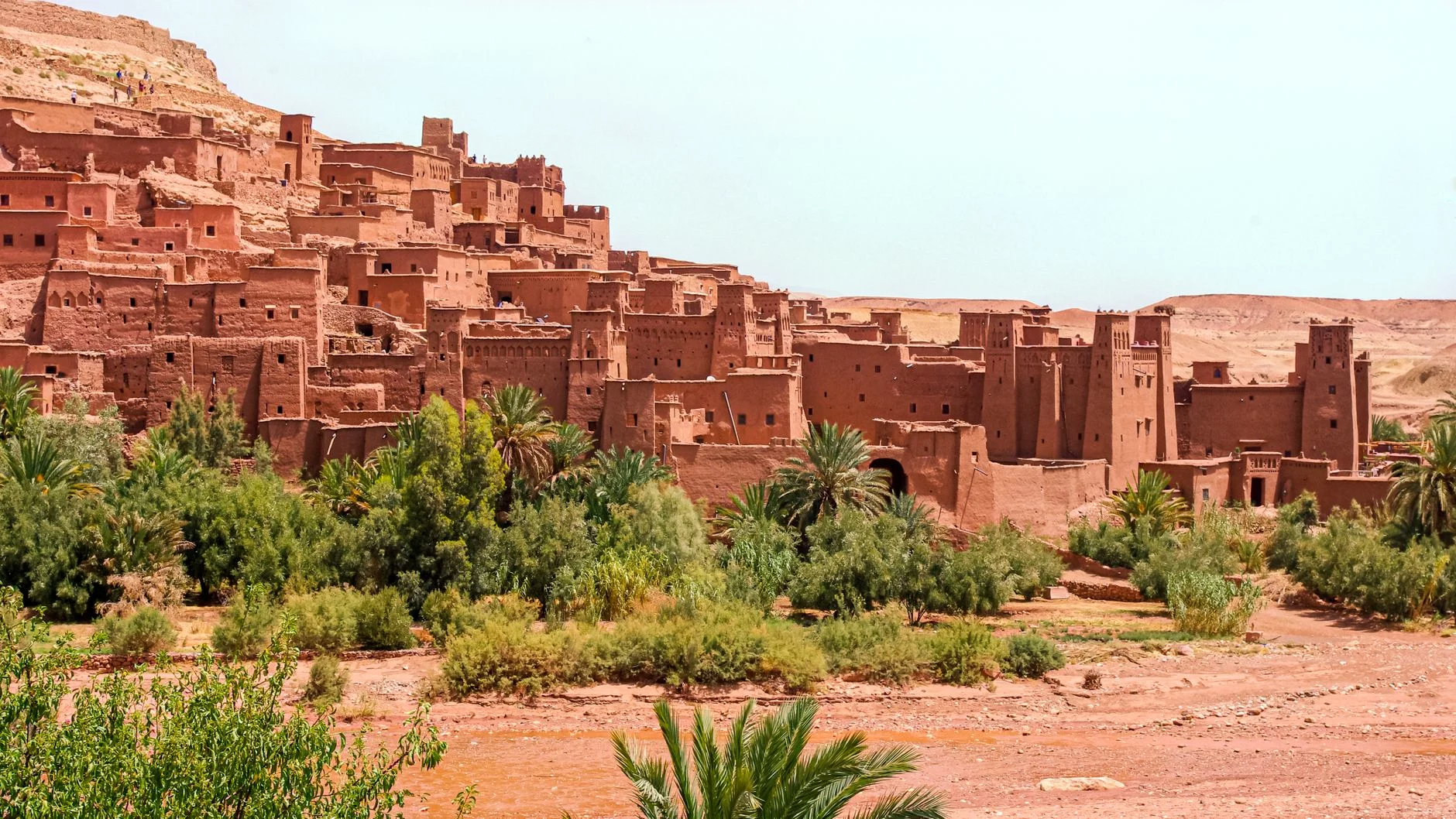 Moroccan architecture in Marrakech