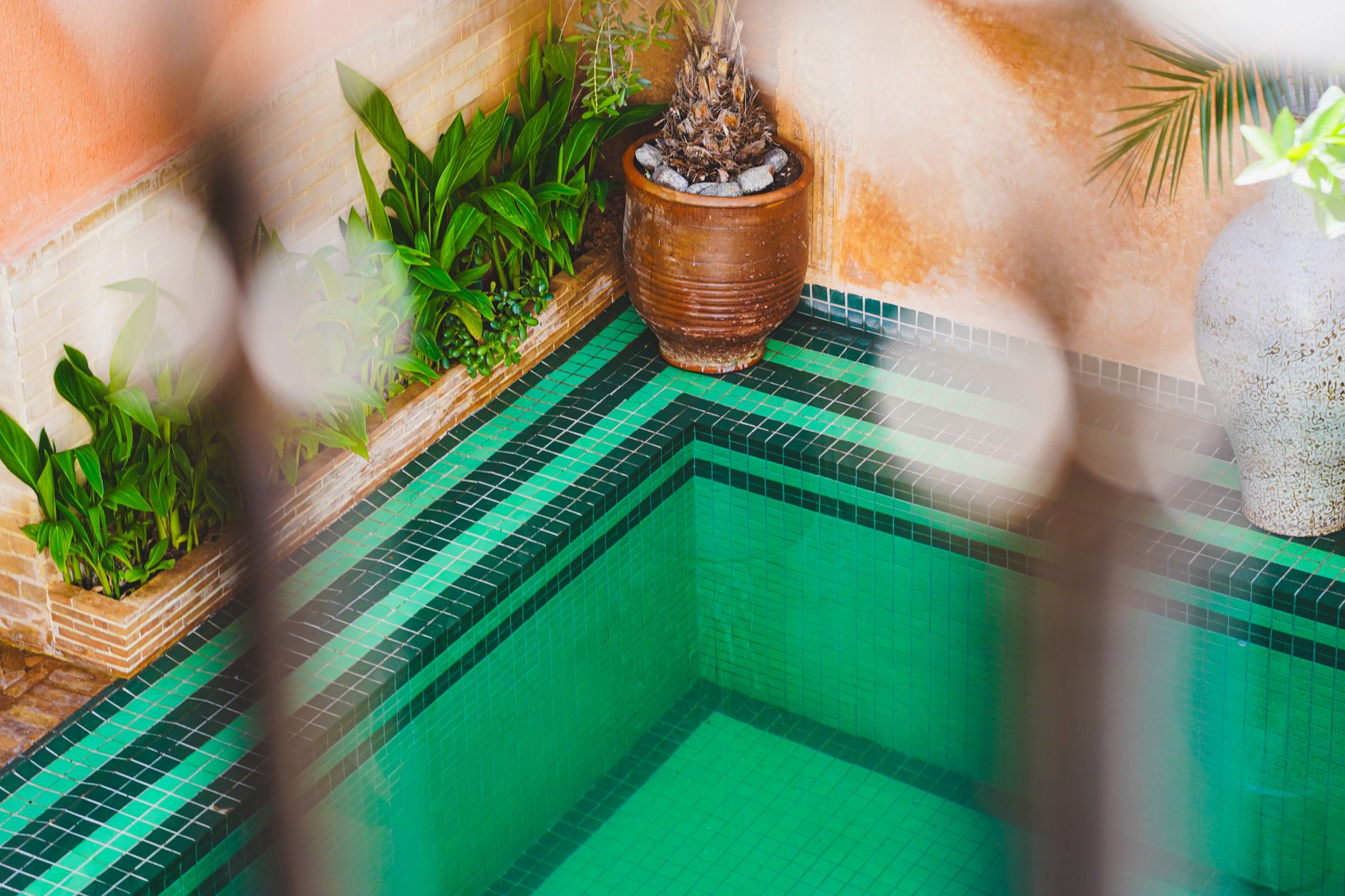 Traditional Moroccan riad in Fes