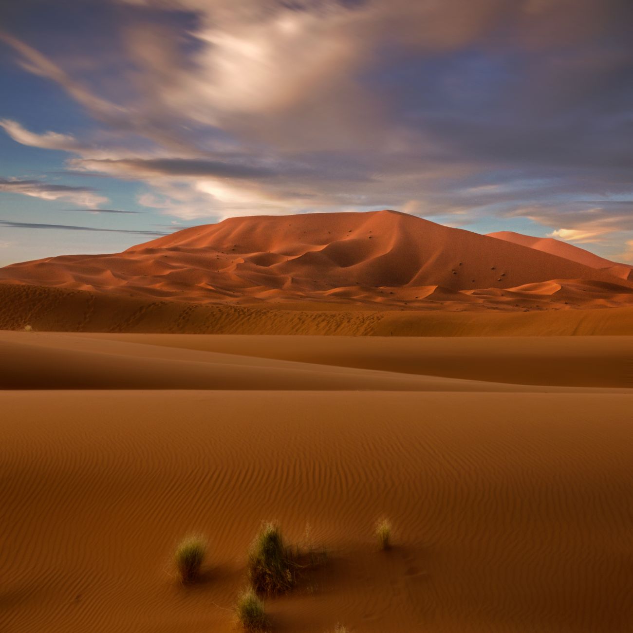 Sleeping Under the Stars in Erg Chebbi