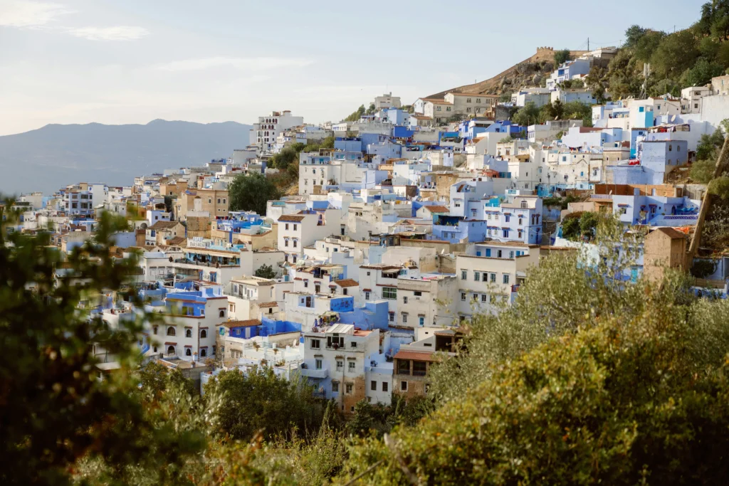 Blue alley of Chefchaouen