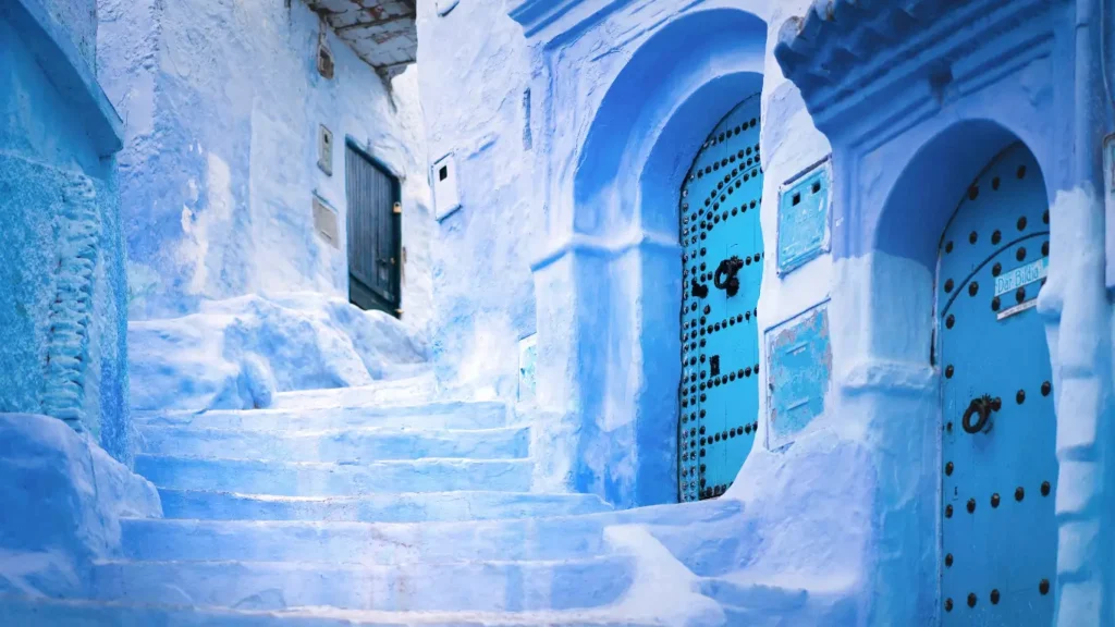 Blue streets of Chefchaouen